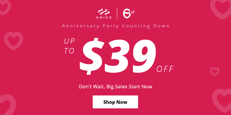 UNice Hair 6th Anniversary Sale Up To $39 Off