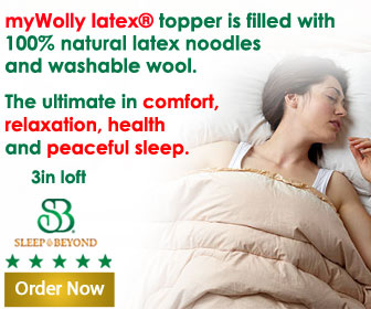 myWoolly Latex Topper_336x280