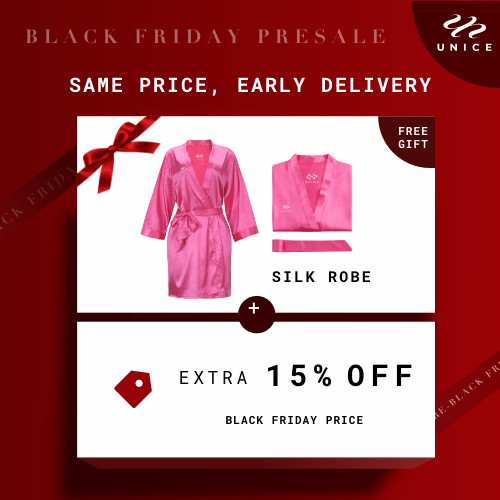 UNice Pre-Black Friday Sale: Extra 15% Off!